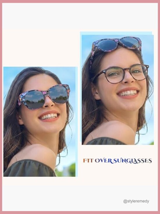 Polarized Fit Over Sunglasses for Glasses with UV400 Protection main image 6
